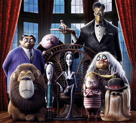 addams family cartoon images